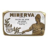 Minerva - filetto di Tonno in olio d'oliva / Prodotto Gourmet del Portogallo - 5 x 120 gr Pack