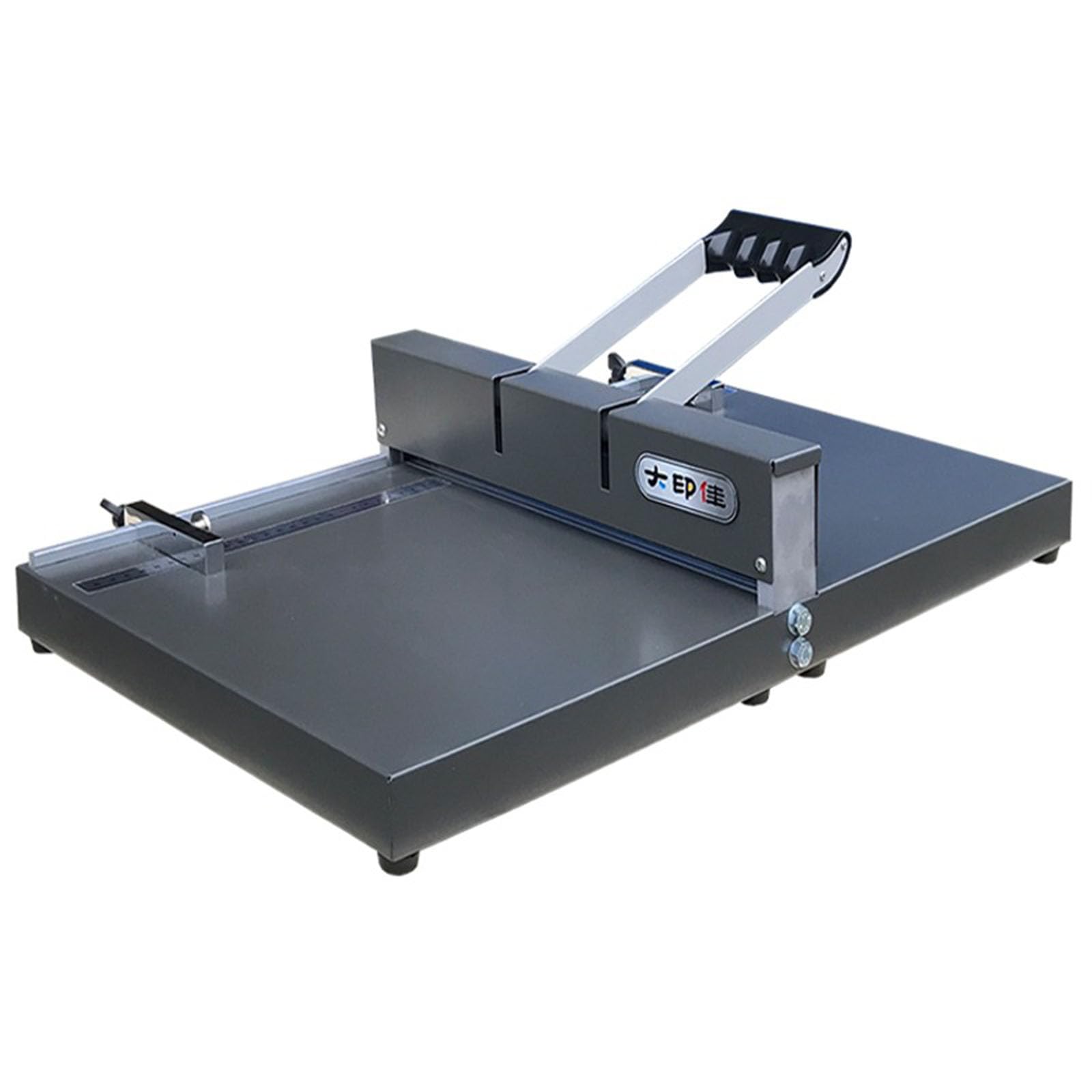Robuste manuelle Rillmaschine,A3/A4-Papierordner-Rillmaschine Buchumschlag-Rillwerkzeug mit 2 verstellbaren Blöcken,kommerzielle Büro-Brieffalzmaschine Kartenmaschine