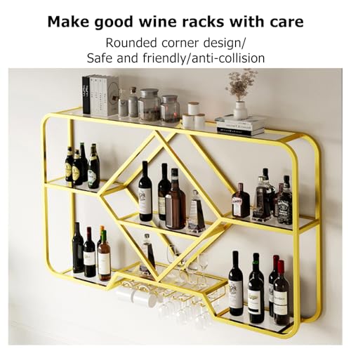 Casier à vin mural noir pour optimiser les petits espaces de rangement