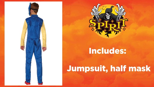 Disfraz infantil Sonic the Hedgehog multicolor talla Large miniatura 4
