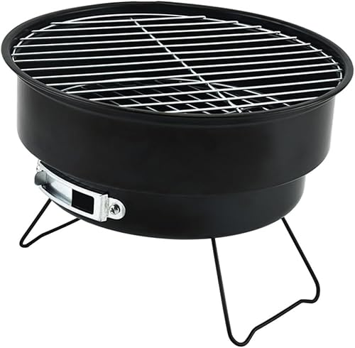 GANAZONO Parrilla de barbacoa Juego de parrilla de acero inoxidable de viaje de acero inoxidable Parrilla de barbacoa