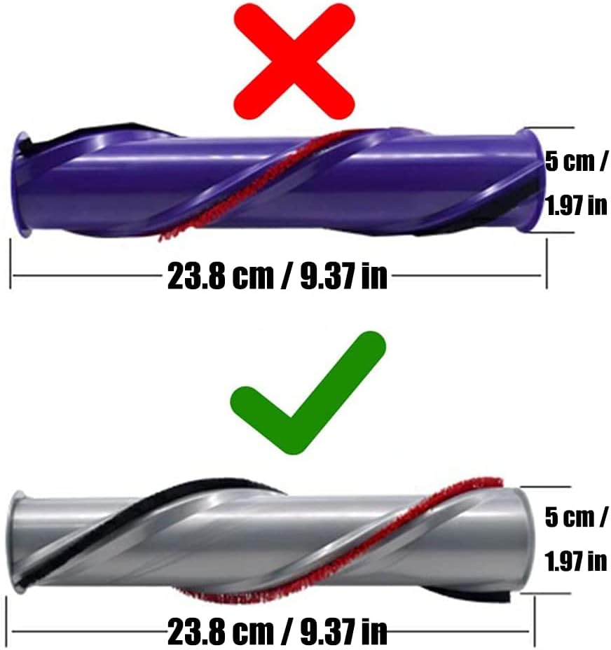 Miniatura 4 de Barra de rodillo de repuesto para aspiradora inalámbrica Dyson V11 Pieza 970135-01, 970100-05