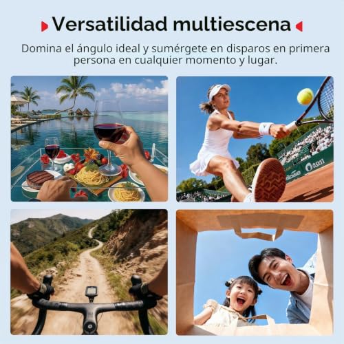 Soporte magnético SmallRig 5761 anticaídas con correa para DJI e Insta360 5