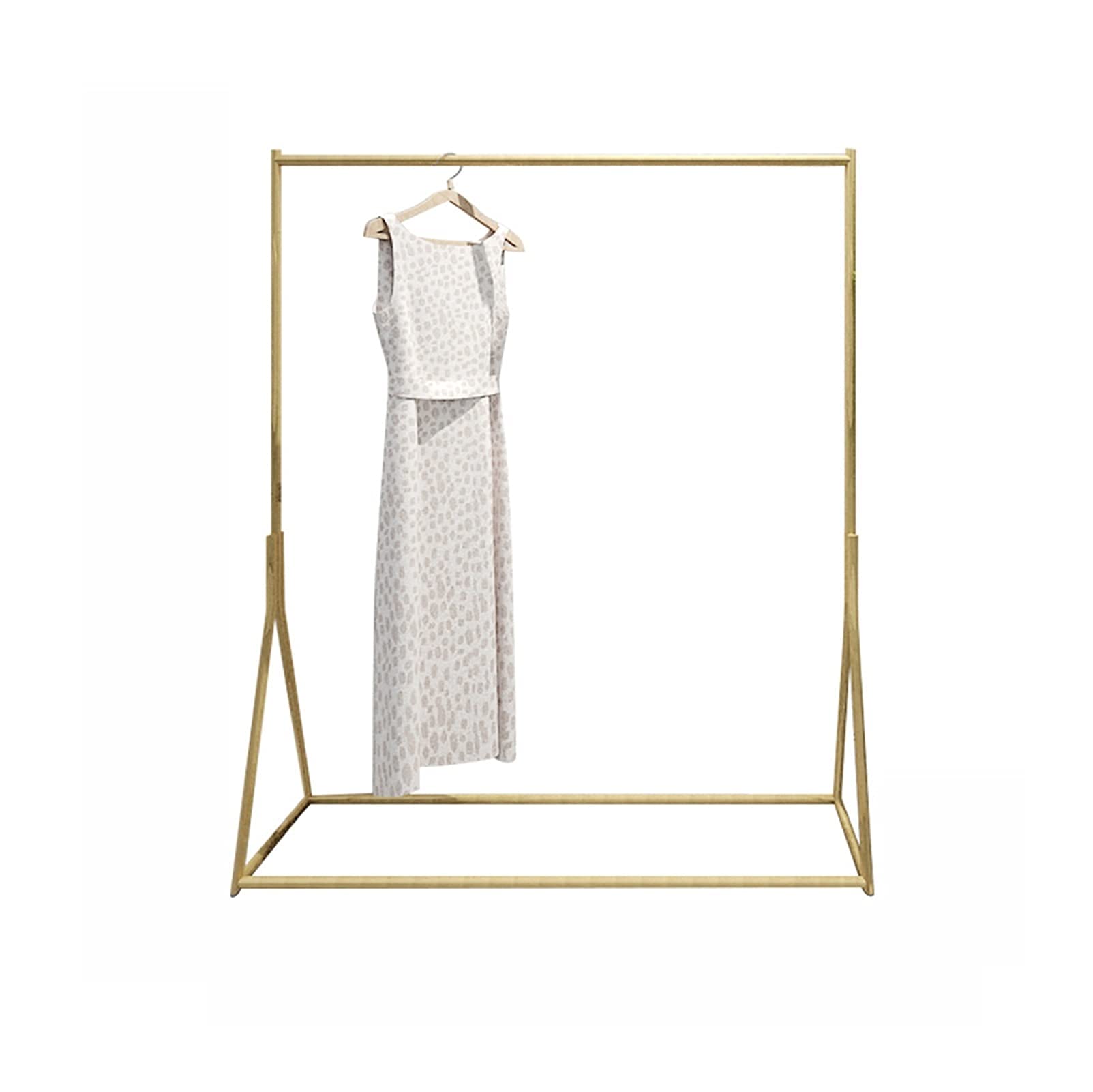 Rack de vêtements en métal dressing pour rangement entrée et chambre