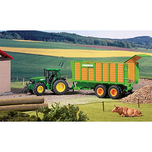 siku 2873, Silagewagen, 1:32, Metall/Kunststoff, Orange/Grün, Bewegliche Teile – Bild 6