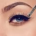 Etercycle Fine Angled Eyeliner Brushes, Eye Liner brush, Ultra Thin Slanted Flat Angle for Beauty Cosmetic Tool