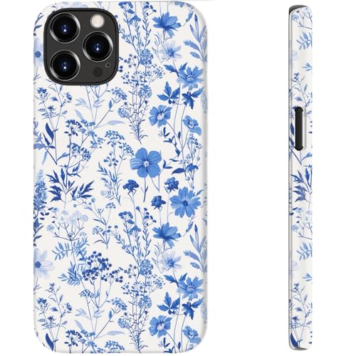 bemal for iPhone 12/ iPhone 12 Pro Case,Cute Floral,Compatible with Magsafe - image 1
