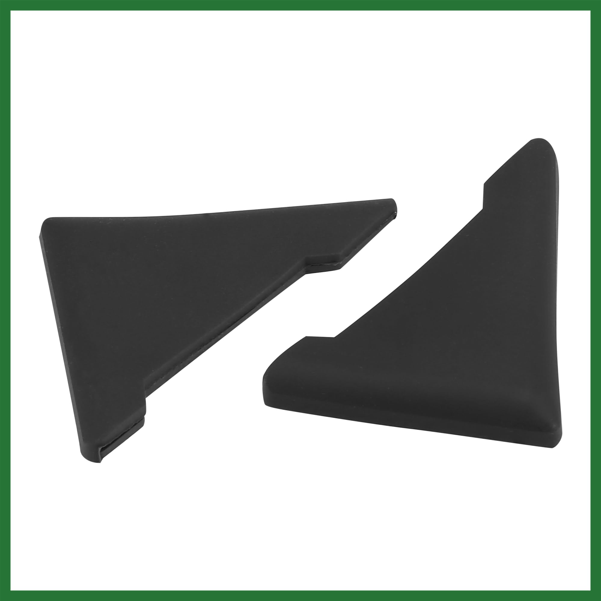 Motoforti 2pcs PVC Universal Car Door Corner Edge Guard Bumper Protector Black Long-lasting - Image 3