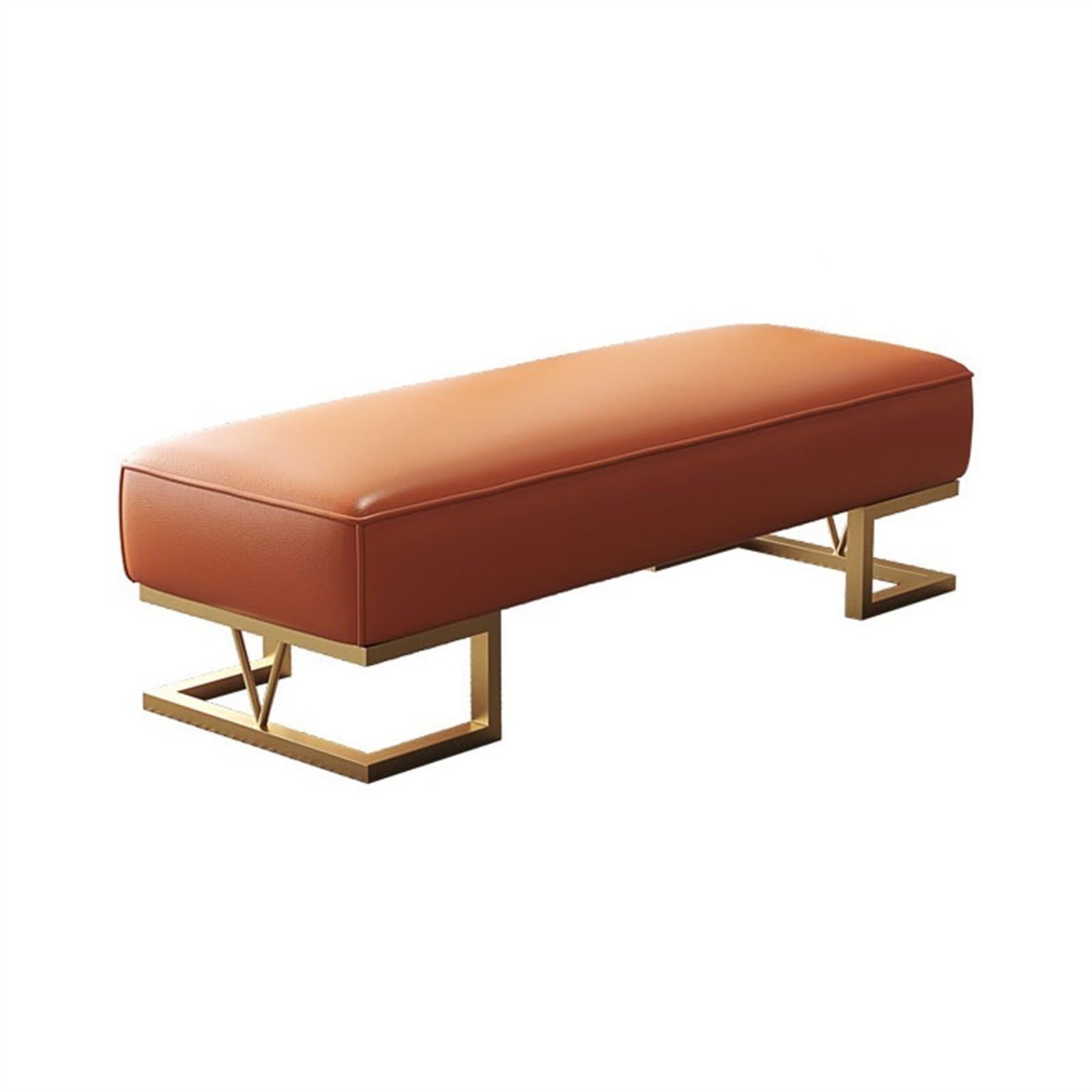 KLGFBDC Lightweight Entryway Bench Stylish Shoe Stool & Footrest for Bedroom Living Room Hallway - Versatile Checkroom Chair (31.5"x17.7"x16.5")