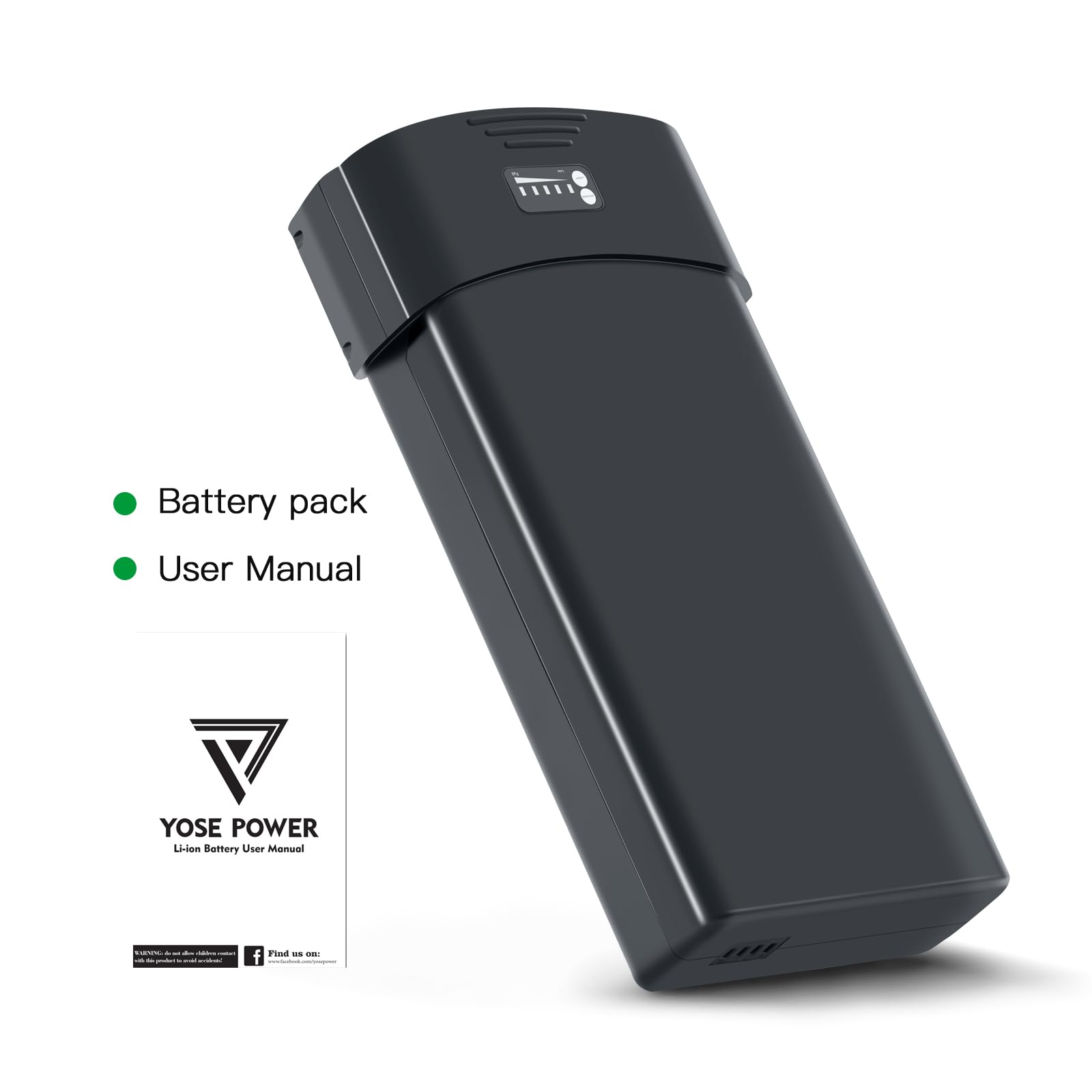 Amazon.com: Yose Power 36V 13Ah Electric Bike Battery Pack for