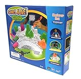 Play Sand Mega Explorer Set - 3 lbs of Glow In The Dark Light Up Sand - With UV Pen Light, Tray, UV Glasses, Molds And More
