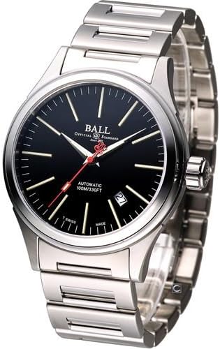 Ball Watch Fireman Glory Automatic Date Black Dial Red Second Hand NM2188C-S3-BK