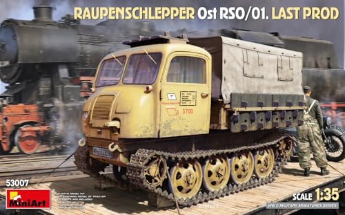 Raupenschlepper Ost RSO/01 kit modelismo Miniart 1:35 2
