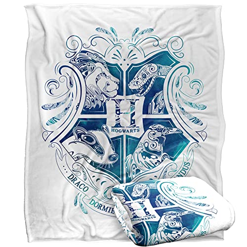 Harry Potter Silky Touch Optimalweiche Kuscheldecke, 152 x 127 cm