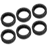 EPIGEIST Filtro de Repuesto para Fuente de Agua para Gatos 20 L Esponja Filtrante para Bebedero de Mascotas Pack de 6 Unidades Accesorio Práctico para Purificar Agua y Eliminar