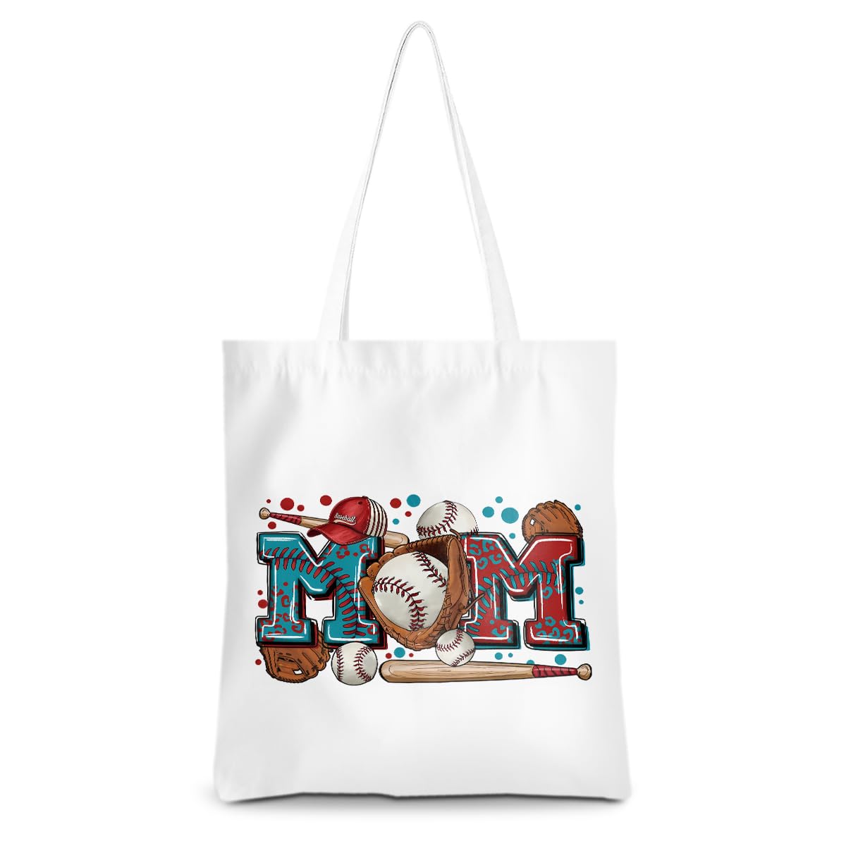 Baseball & Softball Gifts: Reusable Tote & Beach Bags for Coach & Birthday