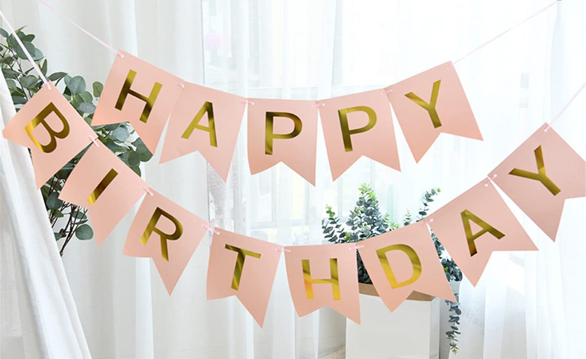 BANNIÈRE De Joyeux ANNIVERSAIRE, BUNTING D'anniversaire, Ballon De