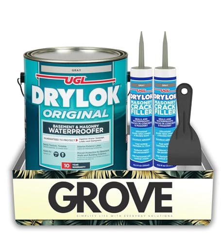 Drylok Extreme Masonry Waterproofer Bundle with Crack Filler