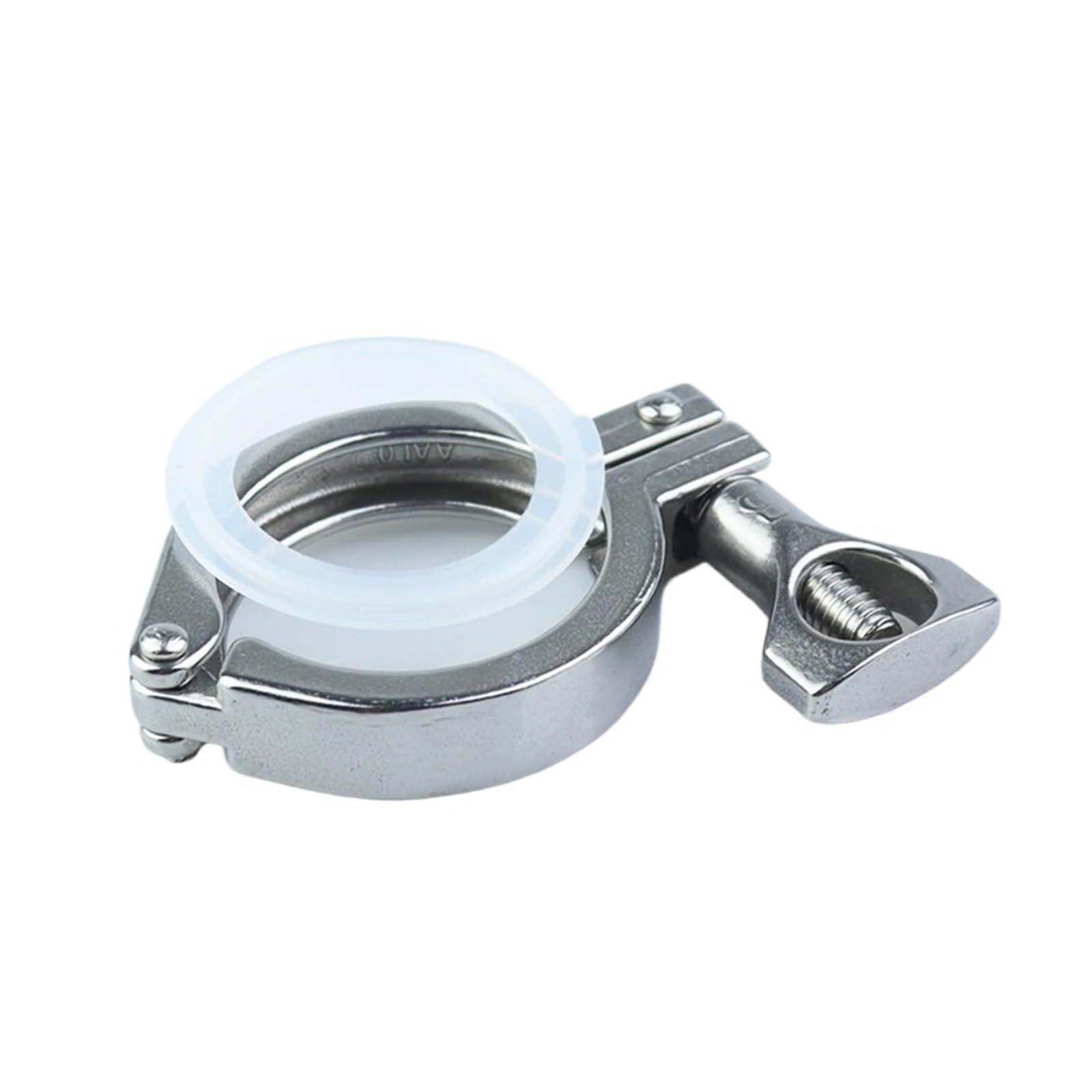 AARTERZZA 45mm x Ferrule 64 Stainless Steel Tri Clamp for Ferrule Homebrew Pipe Fittings