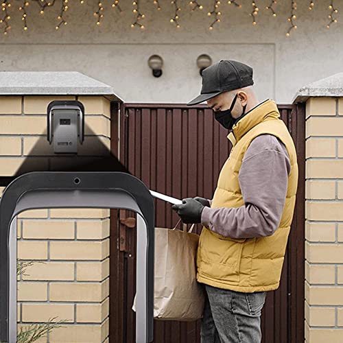 Tampa da câmera de porta - Escudo à prova d'água para câmera de campainha,Tampa de teclado de metal