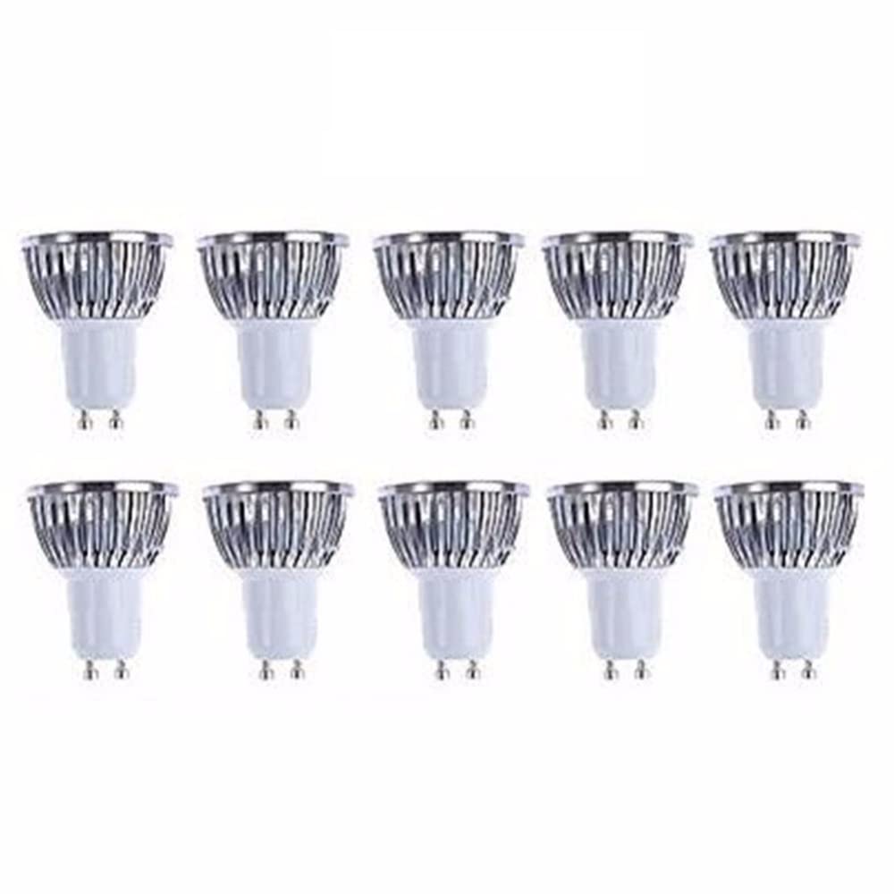 KJXP, Pack de 10, projecteur LED AC85-265V GU10 lampe COB non dimmable