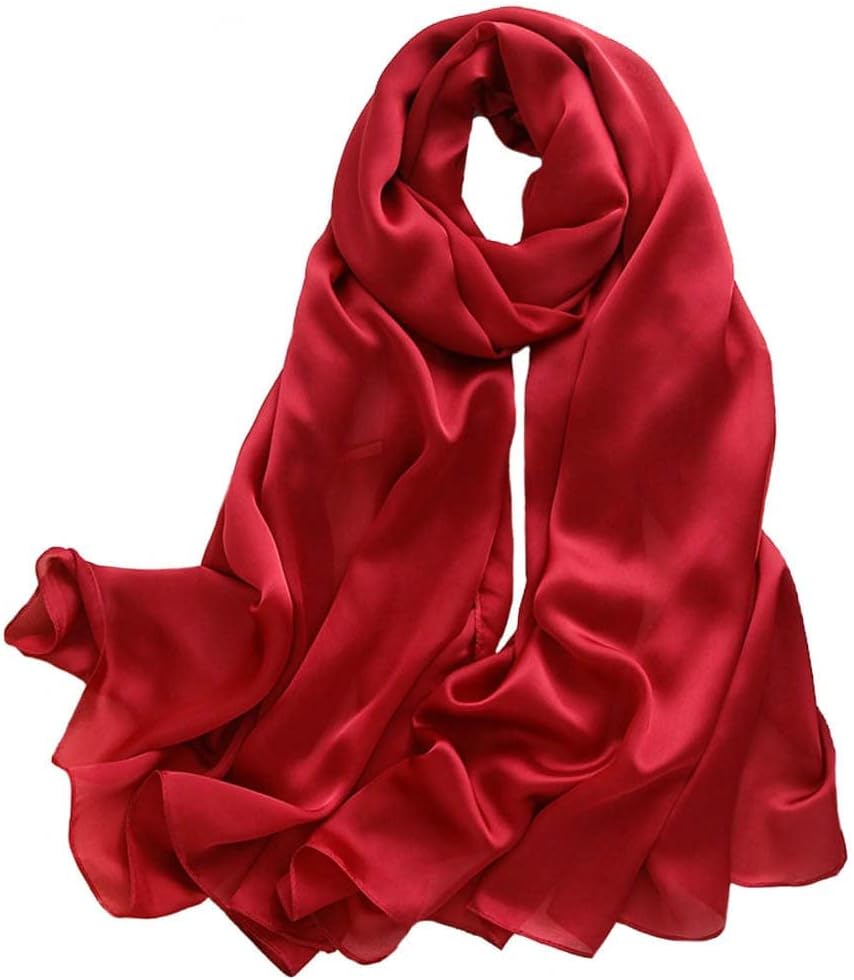 TrillionLondon® Spring Collection | Silk Scarf For Women's | Ladies Lightweight Scarves | Neck Scarf For Women | Shawls Wraps
