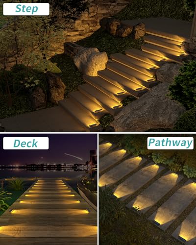Detarzinled DTZ-US-SD-6W Solar Outdoor Step Lights 6 Packs thumb #4