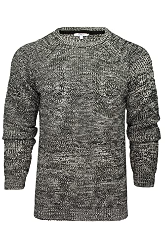 Xact Jersey de punto grueso de pescador para hombre, Negro, XXL