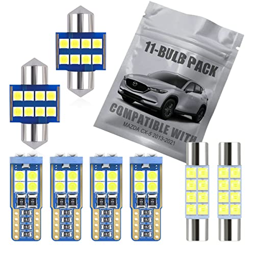 Kit de iluminación interior LED blanco para Mazda CX-5 miniatura 1