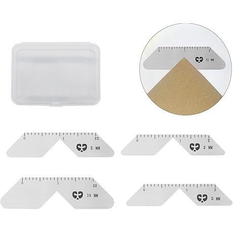 High-Precision Corner Ruler for Flawless Album Craftmanship
