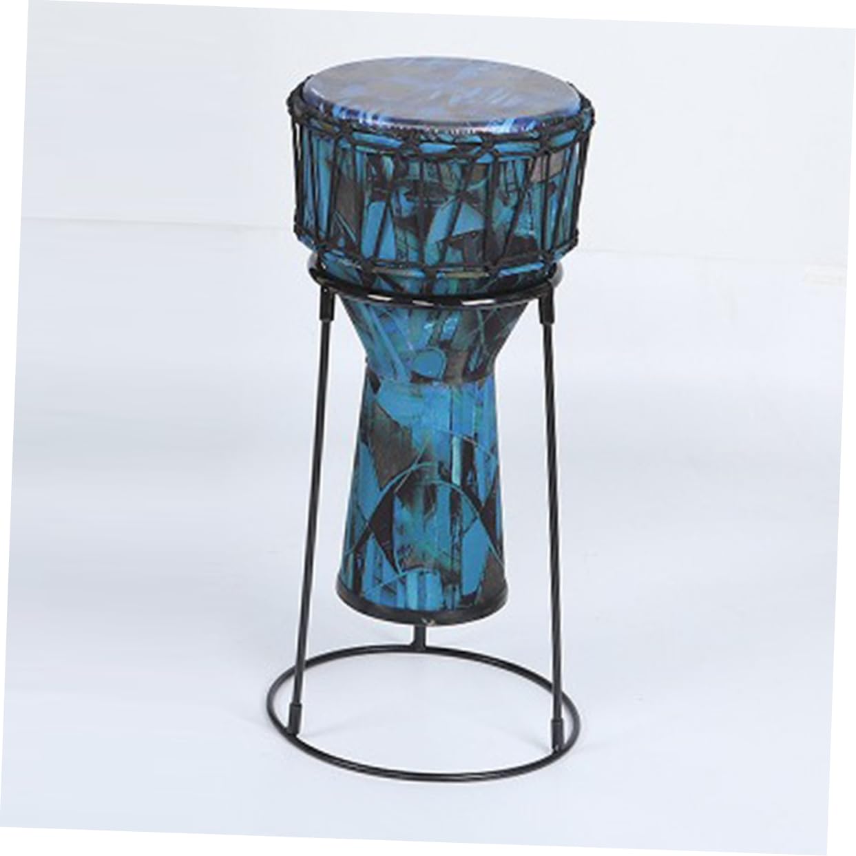Supporto Leggero Tamburo e al in Africano per Carbonio Acciaio Nero Affidabile Percussione Strumenti Performance Musicali di Studenti Principianti