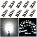 WLJH 10x T5 3-3030SMD Lampadina LED bianca pura Cruscotto cruscotto a grappolo 74 70 57 17