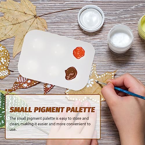 Paleta de acuarela de silicona vacía y compacta para pintura acrílica u óleo 7