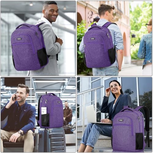 Image of BIKROD Backpack for Girls Women, School Backpack for Teen Boys, Lightweight Casual High School Bookbag, Daily-use Travel Laptop Backpack Fits 15.6 Inch Notebook