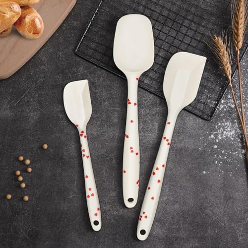 Lyveit GGD001 Baking Spatula Set 600°F Heat Resistant Spatula thumb #4