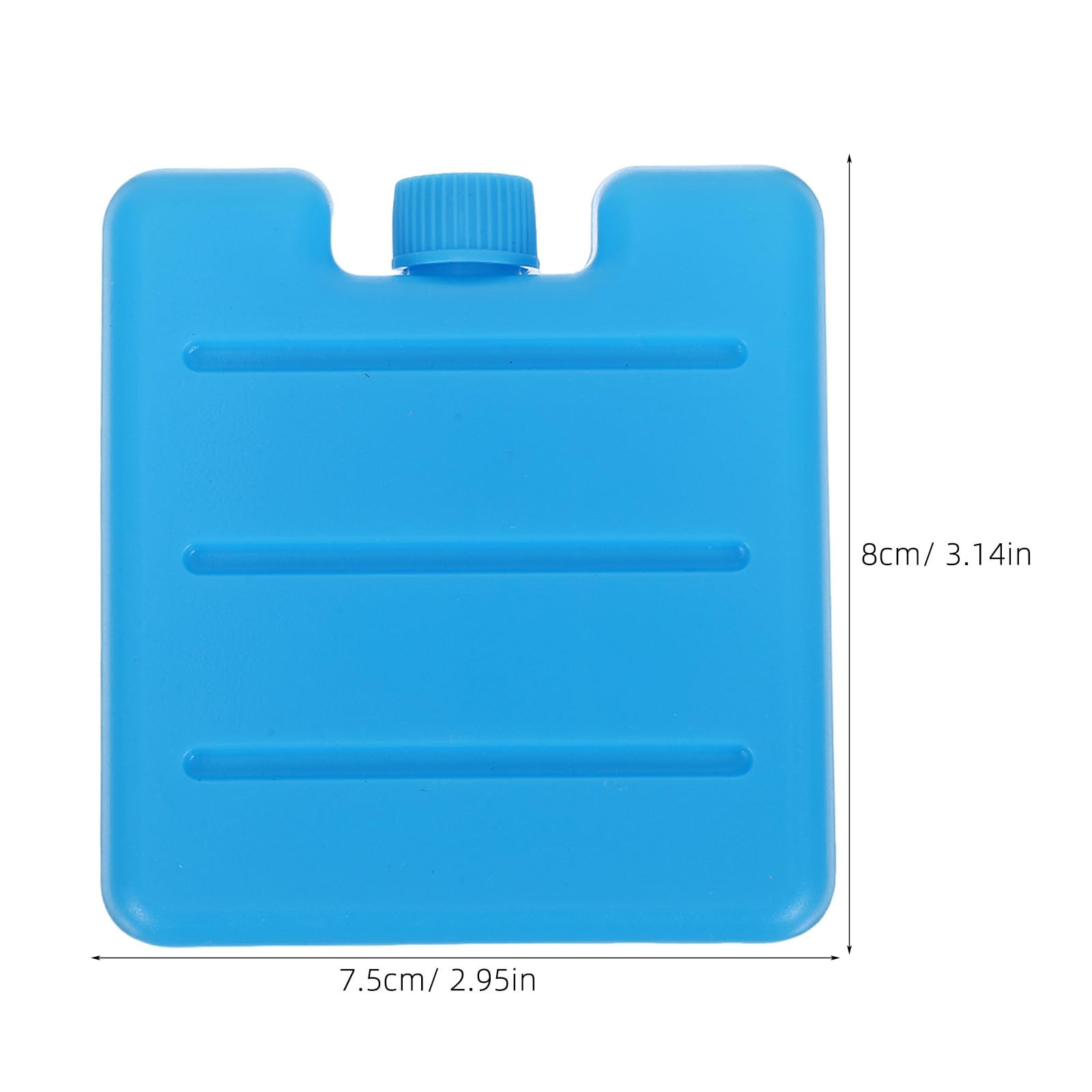 10 Piezas Bloques de Hielo Reutilizables 7, 6x8x9cm