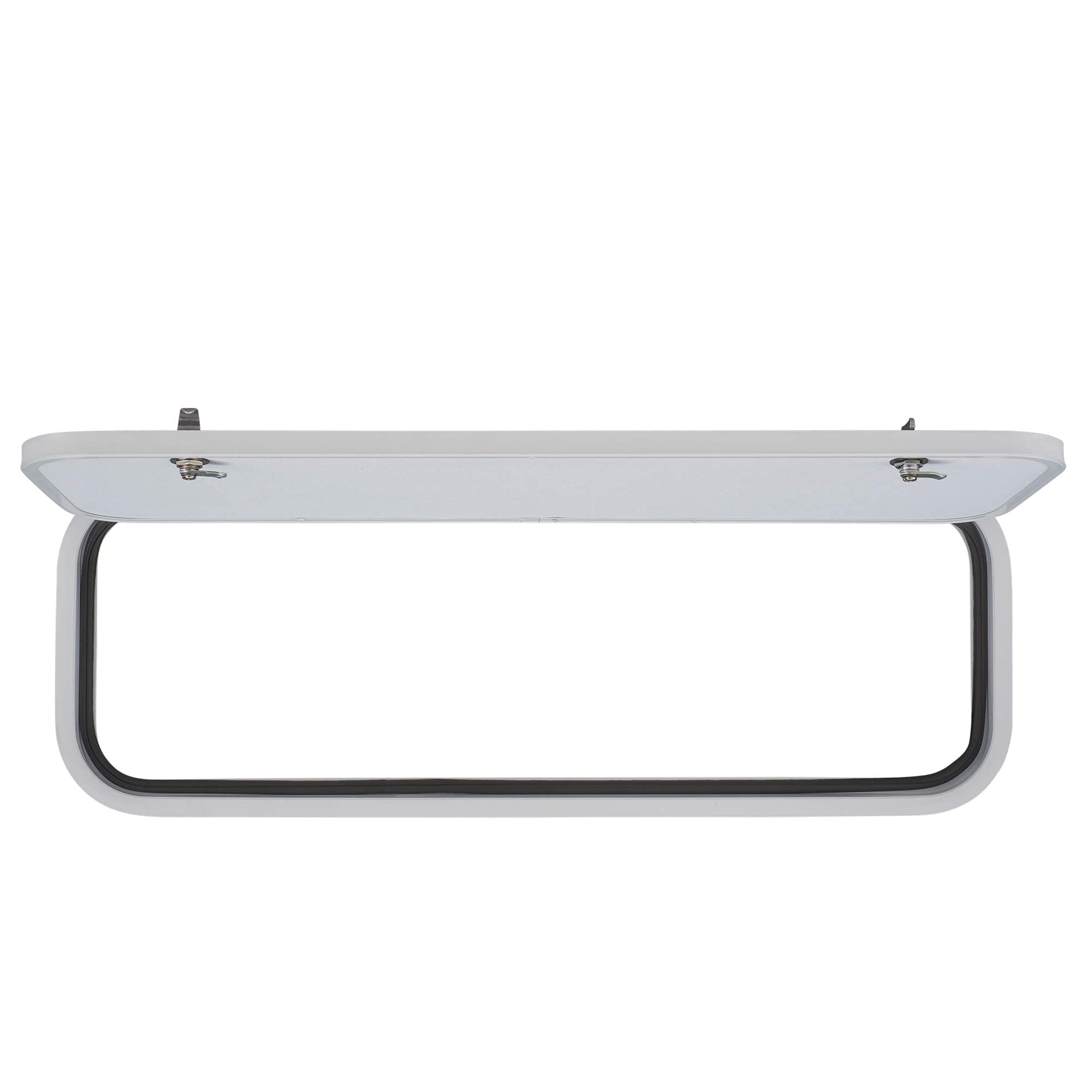 RecPro RV Baggage Door 36" Wide x 12" High with Rounded Corners for RVs