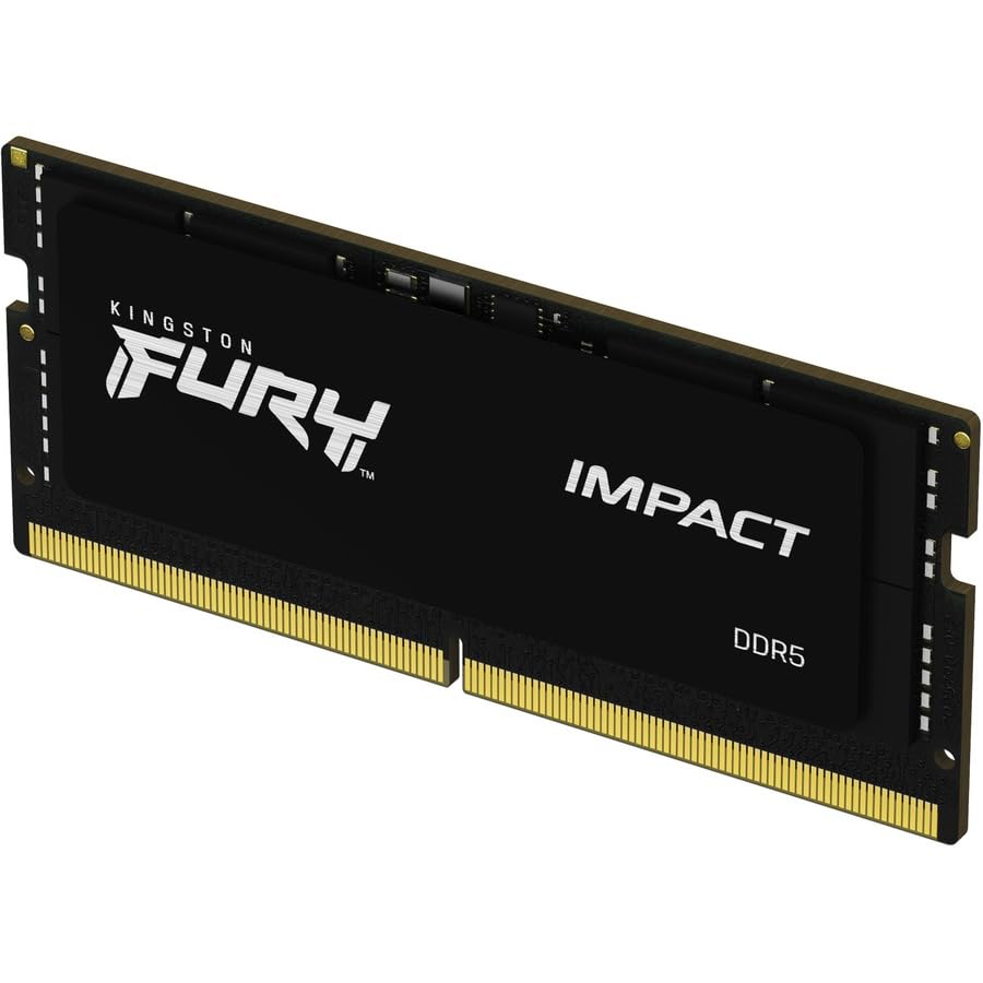 Image of Kingston FURY Impact 64GB 4800MT /s DDR5 CL38 SODIMM XMP Ready Laptop Memory (Kit of 2) KF548S38IBK2-64