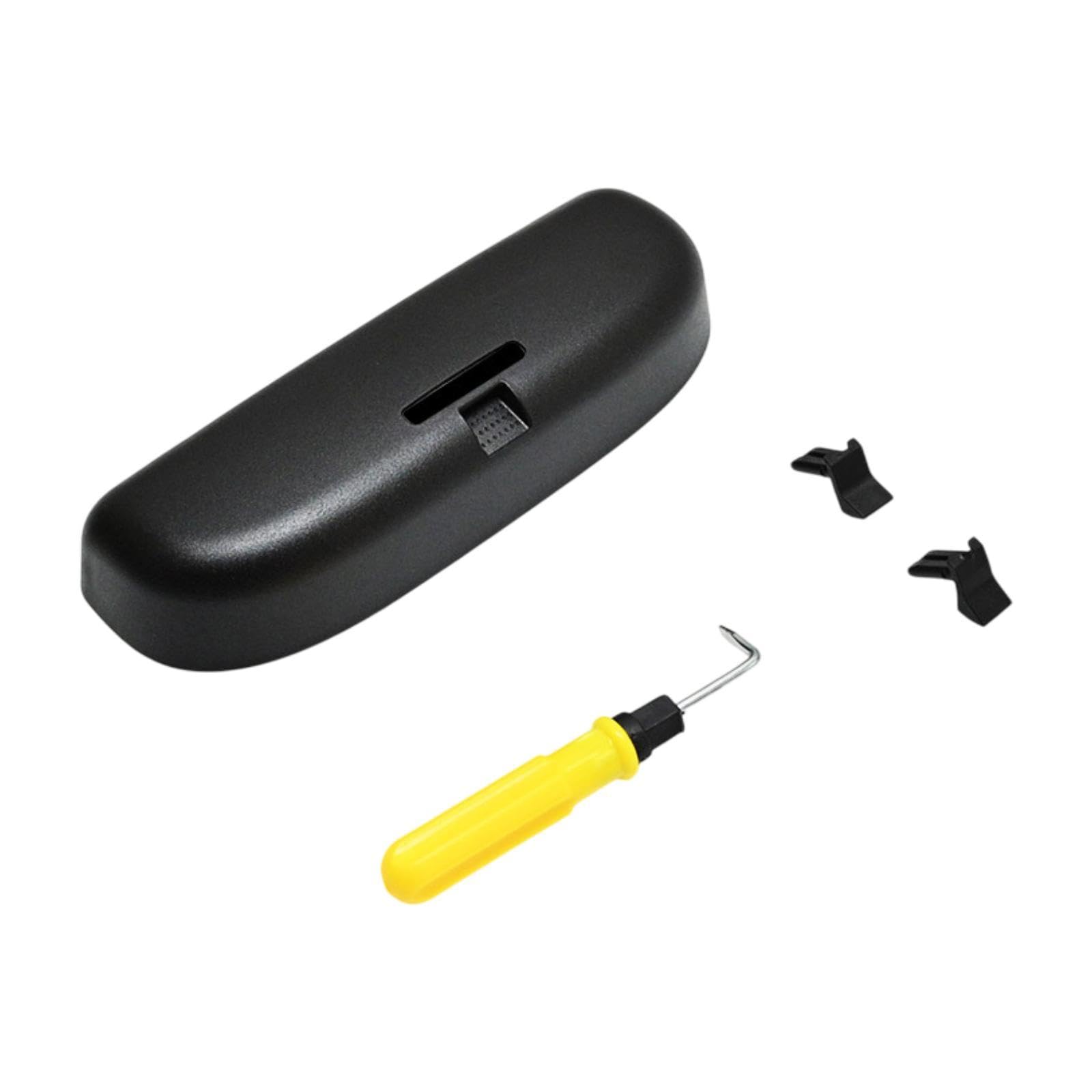 Ysyqkn Car Sunglasses Holder,Eyeglasses Organizer Replaces Storage Box Sunglasses Case for A3 8V Women Men Eyeglass Glasses, Black