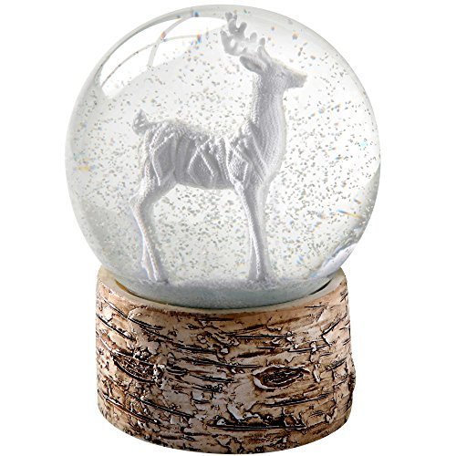 WeRChristmas-Globo di neve, colore: bianco, 13 cm