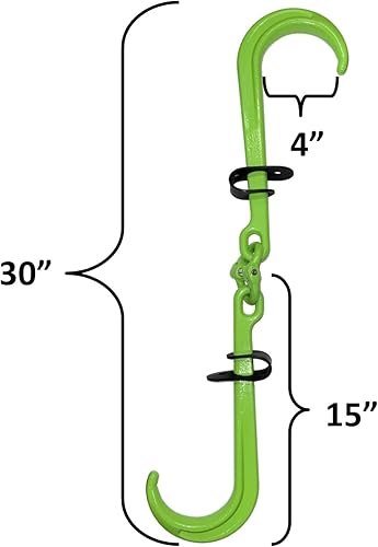 Miniatura 2 de Keyfit Tools El doble rápido del tirador de la plataforma del aparejo engancha resistente forjó 2 toneladas 4000 libras WLL Mover Grabber Material