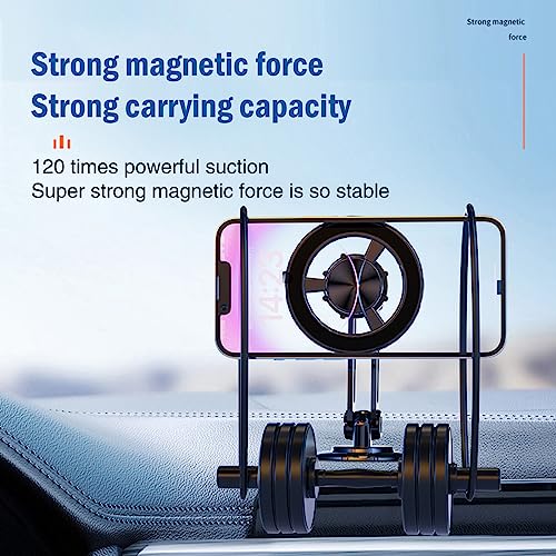 BINGONE Universal 360° PRO, Phone Mount for Car, Car Phone Holder Mount,Cell Phone Holder Car Dashboard Windshield Air Vent, Handsfree Dash Stand for Universal (Black)