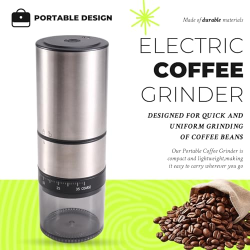 Moulin à café électrique rechargeable : fini le café moulu éventé