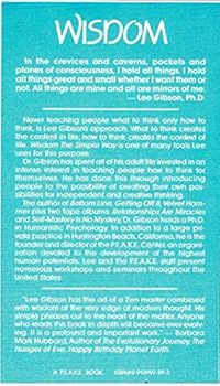 Paperback Wisdom: The Simple Way Book