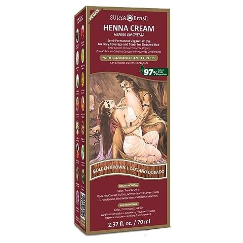 Surya Brasil Henna Cream, Golden Brown Cover