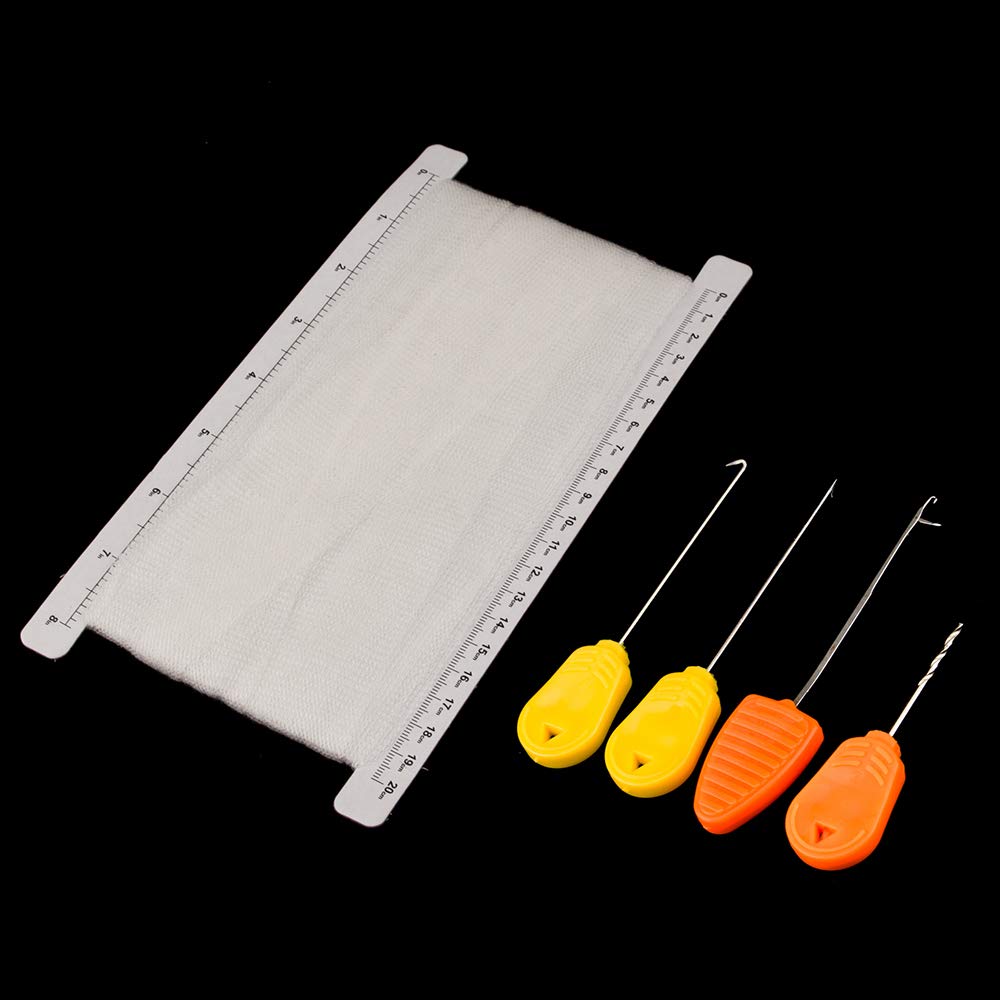 Malla Blanca PVA Malla PVA Para Pesca De Carpa 20m - Disolución Rápida, Ideal Para Cebos, Anchos 25mm O 37mm Malla PVA Pesca