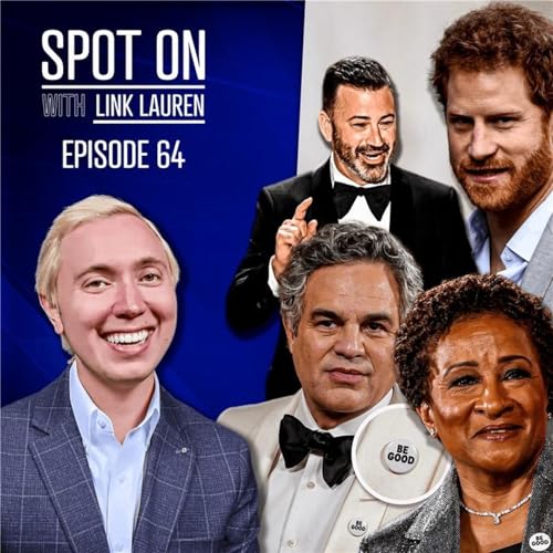 Golden Globes Celebs Show Off Anti-ICE Pins, Kimmel and Colbert's Dangerous Rhetoric, and Meghan Markle's Return To The UK copertina