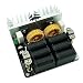 GeekTeches 1000W ZVS, Low Voltage Induction Heating Board Module + Tesla Brass Coil, Flyback Driver Heater, DC 12V-48V