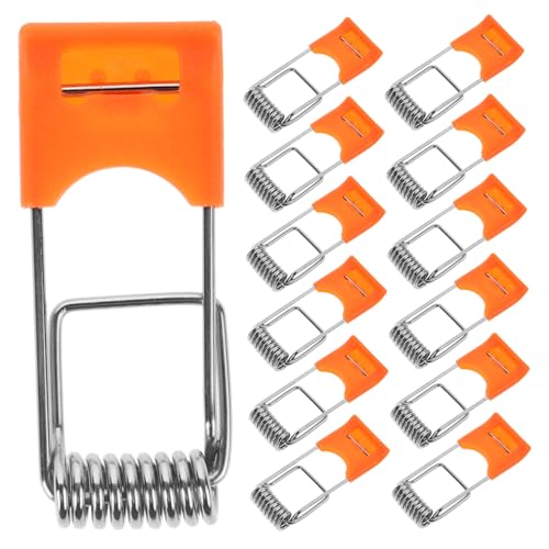 DOITOOL Clips Heavy Duty Led Ceiling Light Spring Clips 100pcs Spring Buckle Downlight Retaining Clamp Retrofitting Lighting