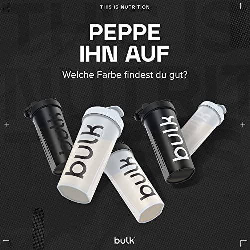 Bulk Iconic Protein Shaker Flasche, Eiweiß Shaker, Klar, 750 ml